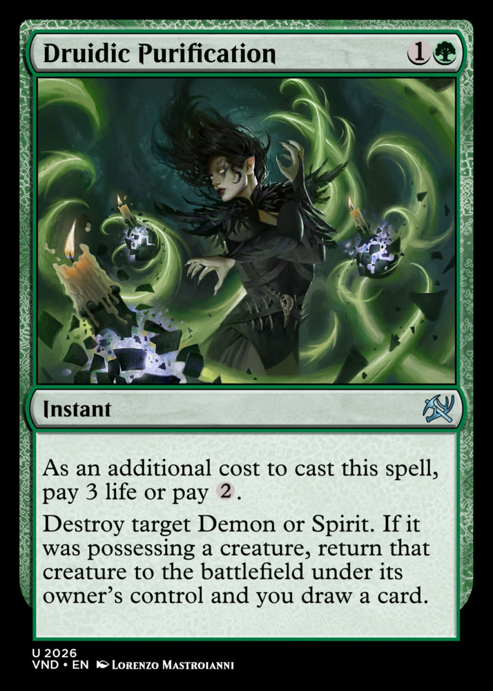 Druidic Purification